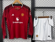 2526 kids kit ma home long sleeves soccer jersey size 16-28
